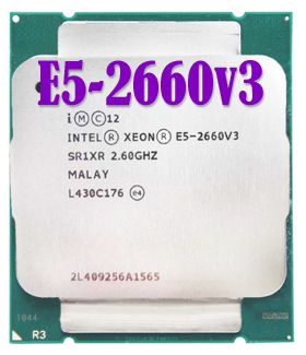 Процессор Intel Xeon E5-2660v3 2.6-3.3 GHz, 10 ядер, 25M кеш, LGA2011-3