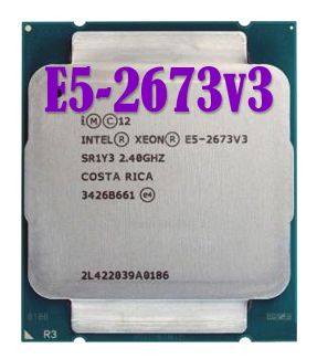 Процессор Intel Xeon E5-2673v3 2.4-3.1 GHz, 12 ядер, 30M кеш, LGA2011-3