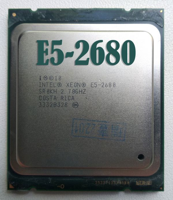 Процессор Intel Xeon E5-2680 2.7-3.5 GHz, 8 ядер, 20M кеш, LGA2011