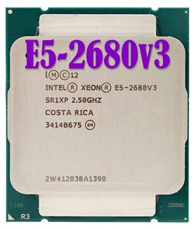 Процессор Intel Xeon E5-2680v3 2.5-3.3 GHz, 12 ядер, 30M кеш, LGA2011-3
