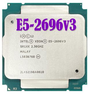 Процессор Intel Xeon E5-2696v3 2.3-3.8 GHz, 18 ядер, 45M кеш, LGA2011-3