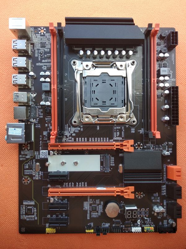 Материнська плата X99 Turbo v1.3 ATX LGA2011-3 (тільки в комплекті з процесором)
