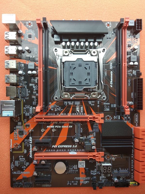 Материнська плата ZX99EV3 v1.41 ATX LGA2011-3 (тільки в комплекті з процесором)